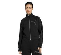 Puma Damen A-Linie Mantel (622251_Schwarz), Schwarz, S