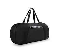 Puma Damen at ESS Barrel Bag Sporttasche, Black White, OSFA