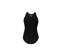 Puma Women Racerback Swimsuit Schwarz Polyester Small Damen