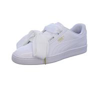 PUMA Damen Basket Heart Patent Sneaker, WeiÃƒŸ Puma White Puma White, 38.5 EU