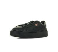 Puma Damen Basket Platform Euphoria RG Sneaker, Black Rose Gold