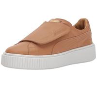 PUMA Damen Basket Platform Strap Wn Turnschuh, Apple Cinnamon Weiß, 38 EU