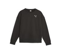 Puma Better Essentials Crew FL Damen Sweatshirt, schwarz XS