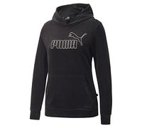 PUMA Damen Better Essentials French Terry Crewneck Sweatshirt (Available in Plus Sizes) Kapuzenpullover, Schwarz, S