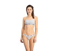 Puma Damen Bikini-Slips Iconic – 2er-Pack Grau XL