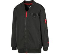 PUMA Damen Blouson AL Long Bomber Jacket (519149) S Schwarz/Neonrot
