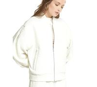 Puma Damen Bomberjacke Snow Tiger Jacquard Mäntel Jacken Oberbekleidung - Weiß, Weiss/opulenter Garten, XL