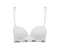 PUMA Damen Bra Push-Up BH White, Größe:75 D