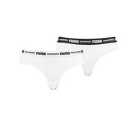 PUMA Damen Brazilian Slip 603043001 317 2er-Pack Weiß Gr. M