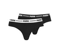2PACK Brasil-Slips für Damen Puma schwarz (603043001 200) M