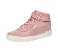 Sneaker PUMA "Carina 2.0 Mid Winter Sneakers Damen" Gr. 37.5, pink (future silver alpine snow metallic white) Schuhe Schnürstiefeletten (99804916-37,5)