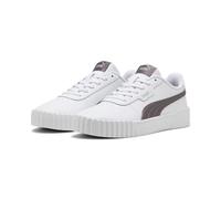 PUMA Damen Carina 3.0 Sneakers 40, White Raisin Purple
