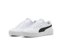 Puma Sneaker Carina 3.0 Damen Weiß/Schwarz/Gold Größe 36