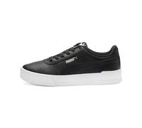 PUMA Damen Carina L Sneakers, Puma Black-Puma White-Puma Silver, 40.5 EU