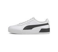 PUMA Damen Carina L Turnschuhe, Puma White Puma Black Puma Silver, 36 EU