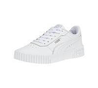 PUMA Damen Carina 2.0 Sneaker, White White Silber, 42.5 EU