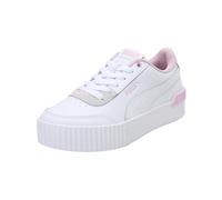 PUMA Damen Carina Lift Sneaker, Weiß-Rosa Lady, 38.5 EU, weiß, 38.5 EU