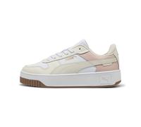 PUMA Damen Carina Sneaker, Schwarz Black Rosewater Silver, 35.5 EU | Freizeitschuhe