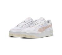 PUMA Damen Carina Street LUX Crafted Flowers Sneaker, White-Rose Quartz, 42 EU