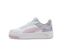 PUMA Damen Carina Street Turnschuhe, Puma White Grape Mist Puma Silver, 38 EU