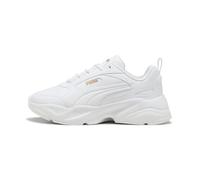 Puma Cassia 2.0 Sneakers Damen Schuhe | Mit Plain | White/Gold | Größe: 41 White