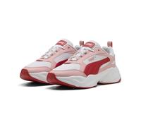 Sneaker PUMA "CASSIA 2.0", Damen, Gr. 41, puma weiß, candy apple, rosy outlook, Textil, unifarben, Schuhe Sneaker, mit Gummilaufsohle, leicht profiliertes Laufsohlenprofil (87108930-41) puma weiß, can