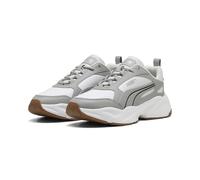 PUMA Cassia 2.0 Sneakers Damen, Schuhe, Feather Grau/Grau Echo/Weiß, 35.5 Gray