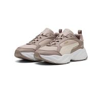 Sneaker PUMA "Cassia 2.0 Topcat Sneakers Damen", Damen, Gr. 40, rose latte frosted ivory sandstone beige weiß, Obermaterial: Synthetik, Textil; Futter: Textil; Innensohle: Textil; Laufsohle: Gummi, Sc