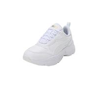 Sneaker PUMA "Cassia SL Sneakers Damen" Gr. 38.5, beige (white team gold beige) Schuhe Sneaker (31334706-38,5)
