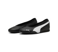 Ballerina PUMA "Catch Soleil Ballerinas Damen", Damen, Gr. 41, schwarz, weiß, Obermaterial: Textil, Synthetik, Leder; Futter: Textil; Innensohle: Textil; Laufsohle: Gummi, Schuhe Ballerina (29131123-4