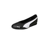 Ballerina PUMA "Catch Soleil Ballerinas Damen", Damen, Gr. 42, schwarz, weiß, Obermaterial: Textil, Synthetik, Leder; Futter: Textil; Innensohle: Textil; Laufsohle: Gummi, Schuhe Ballerina (29131123-4