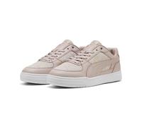 Sneaker PUMA "CAVEN III TOPCAT", Herren, Gr. 37, rose latte, frosted ivory, puma gold, Synthetik, kariert, Schuhe Sneaker, für vielseitige Aktivitäten, mit Textil-Innenmaterial, mit Schnürung (7608250