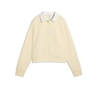PUMA Damen Class Relaxed Fleece-Langarm-Polo