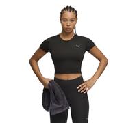 PUMA CLOUDSPUN Twist T-Shirt Damen, Kleidung, Schwarz, L Black