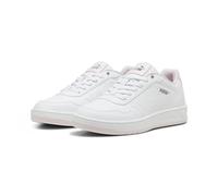 PUMA Damen Court Classy Sneaker, White-Whisp of Pink Silver, 40 EU