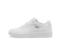 PUMA Turnschuhe Court Classy Damen Weiß/Silber Metallic Größe 37 EU