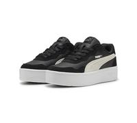 Puma Court Lally Skye Suede Sneakers Damen Schuhe | Mit Colorful | Black/White | Größe: 37 Black