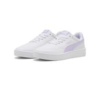 PUMA Damen Court Lally Sneakers 38, White Light Lavender Purple