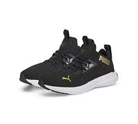PUMA Damen Cushioning Softride Enzo NXT Damen Laufschuhe 40 Black Team Gold Beige