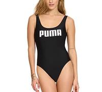 PUMA Damen Einteiliger Badeanzug, Schwarz, XX-Large