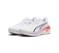 Laufschuh PUMA "ELECTRIFY NITRO 5 WNS", Damen, Gr. 40,5, puma weiß, ultra rot, light lavender, Textil, Schuhe Laufschuh (10494551-40,5) puma weiß, ultra rot, light lavender
