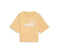 PUMA Damen ESS Cropped No. 1 Logo Relaxed T-Shirt M, Almost Apricot Orange
