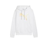 PUMA Essentials Metallic Fleece Hoodie Damen 52 - PUMA white/metallic gold M