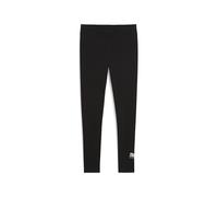 Puma ESS METALLIC Leggings Damen | Mit Logo Print | Black/Metallic Silver | Größe: M Black