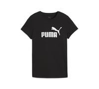 PUMA Damen ESS METALLIC No. 1 Logo T-Shirt XL, Black Metallic Silver