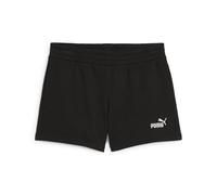 PUMA Damen Shorts ESS Small No. 1 Logo 4'' TR gestrickt Schwarz XL