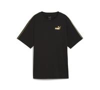 Puma Ess Tape Minimal Gold Kurzarm-t-shirt S Black