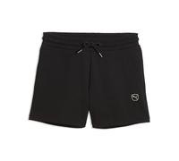 PUMA Damen Essentials Elevated Mid-Rise 5" Shorts L, Black
