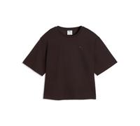 PUMA Damen Essentials Elevated Relaxed T-Shirt XS, Chocolate Fondue Brown