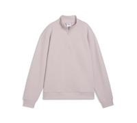 PUMA Damen Essentials Elevated Standard Sweatshirt mit Reißverschluss bis zum Hals XXS, Misty Pink